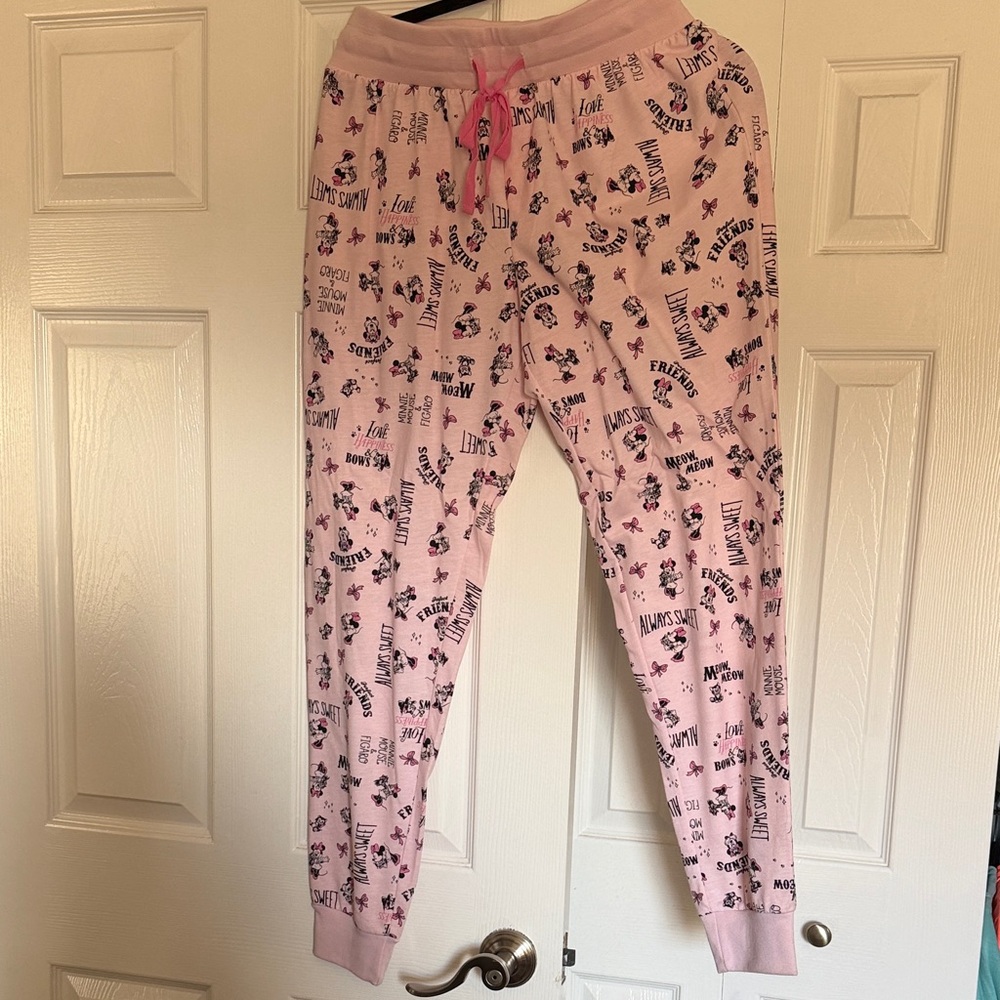 Disney Pink Graphic pants